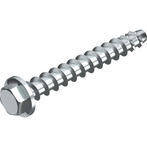 OBO Bettermann Ancoraggio esagonale con rondella pressata 10x80mm acciaio zincato elettroliticamente, 3498124