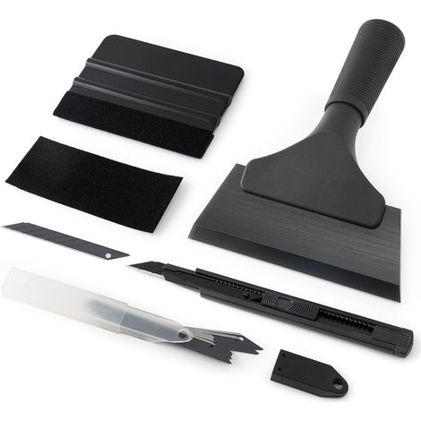 Ensemble de 14 pièces Kit d'outils en vinyle pour fenêtre, outils de teinture de fenêtre, petite raclette pour fenêtre, kit d'application de teinture de fenêtre de voiture, outils de (1/5)