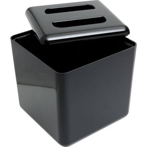 Seau à glaçons carré noir - 4L