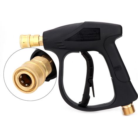 Lance de lavage auto en mousse haute pression, buse jet ventilateur réglable, pistolet à savon, kit canon de nettoyage (1/5)