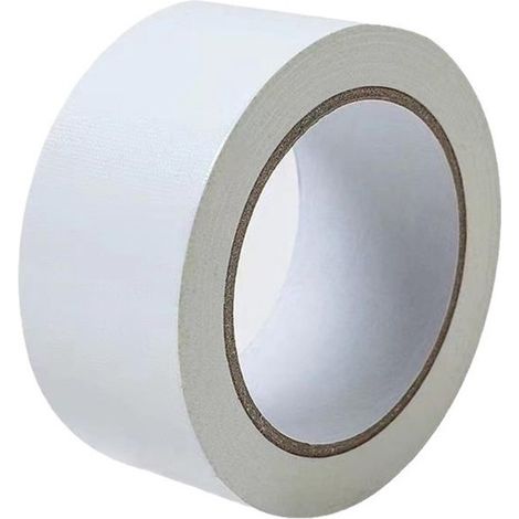 Bande d'étanchéité auto-adhésive - Ruban d'étanchéité - Bande de calfeutrage - Résistante aux intempéries - Imperméable - 5 cm x 10 m - Blanc (1/5)