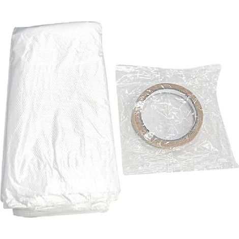 Sac D'Évacuation Flexible Pour Climatiseur - Tube De Sortie En HDPE - Longueurs Disponibles 8 m / 10 m / 12 m / 16 m - Pour Climatiseurs Portables (1/5)