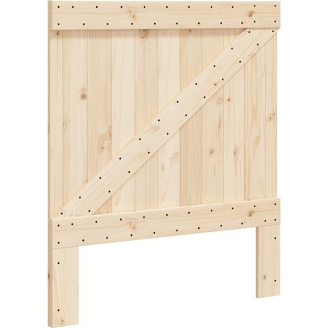 Tête de lit，Panneau décoratif 90x104 cm bois massif de pin CFW1911653 (1/5)