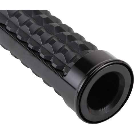 Motorcycle handlebar grips, motorcycle modification parts, semi-rubber, semi-aluminum handlebar grip accessories (1/4)