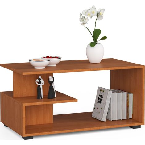 Couchtisch AKORD PIN Kaffeetisch Erle 90 cm B90 x H45 x T51 cm (1/5)
