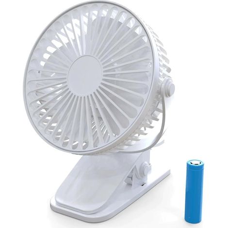 Ventilateur Rechargeable à Pince (1/5)