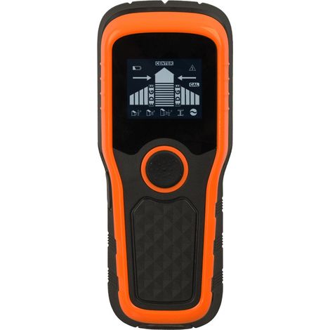 5-in-1-Wandscanner-Detektor, Wanddetektor mit akustischem Alarm, Wandfeuchtigkeitsdetektor zum Auffinden von Metallen, Holzdübeln, Wechselstrom-Elektrokabeln