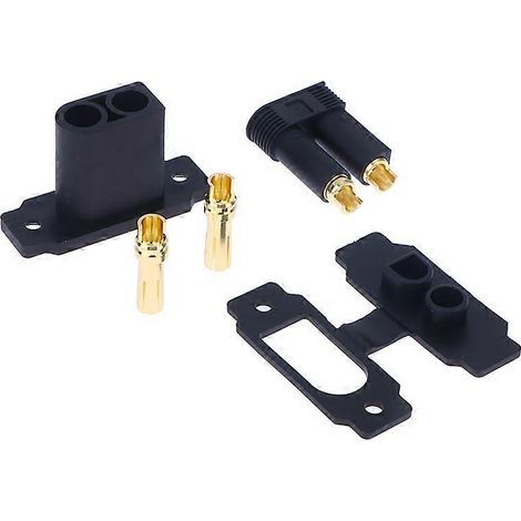 Connecteurs EC5E, EC5E-M et EC5E-F à montage XT90 femelle, fiche banane, mâle/femelle, EC5 mâle/femelle, courant élevé pour batterie (1/5)