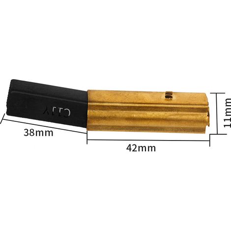 Compatible with the Jieba Baiyun universal vacuum cleaner motor BF501/BF502 carbon brush spare parts dispenser (1/4)