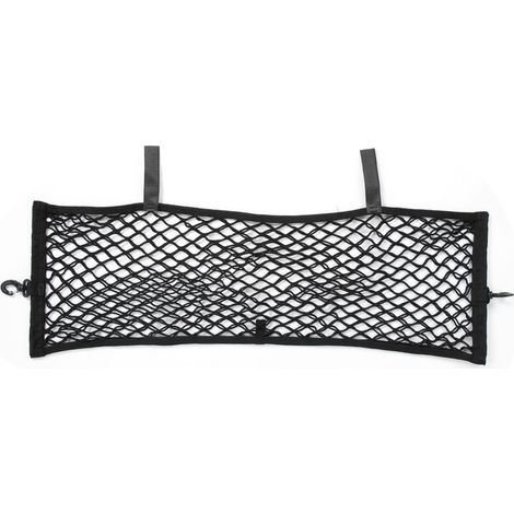 Filet de coffre élastique extensible pour Cadillac XT5, rangement bagages et cargaison, maille noire, fixation universelle (1/5)