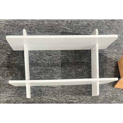 Scaffale da parete a 2 ripiani fixy 19x60 cm bianco - 5five (1/3)
