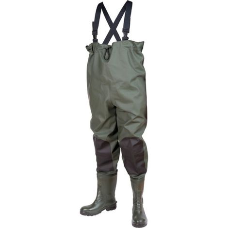 Waders de sécurité Wiki Singer Safety S5/SRC Vert / Forêt 45