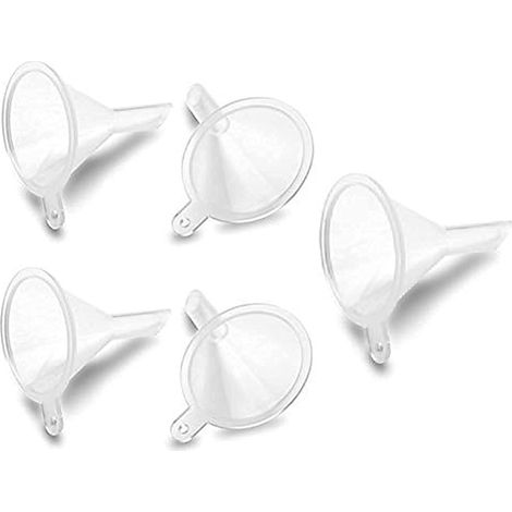 Mini Entonnoir 5-pack pour Lab bouteilles, Sable Art, parfums, épices, huiles essentielles et activités de loisirs (1/5)