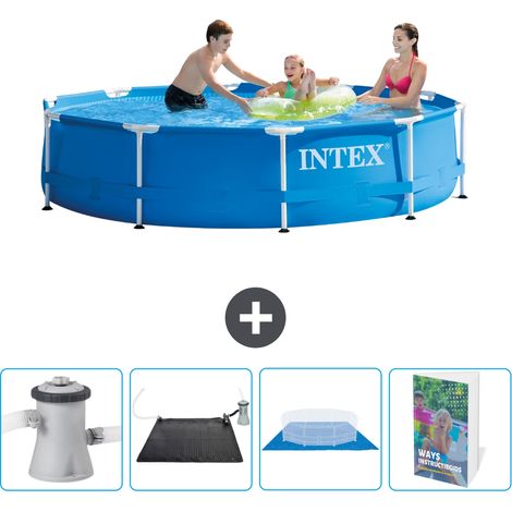Frame Pool Rund - 305x76 cm - 5-teilig  SCB110 (1/5)