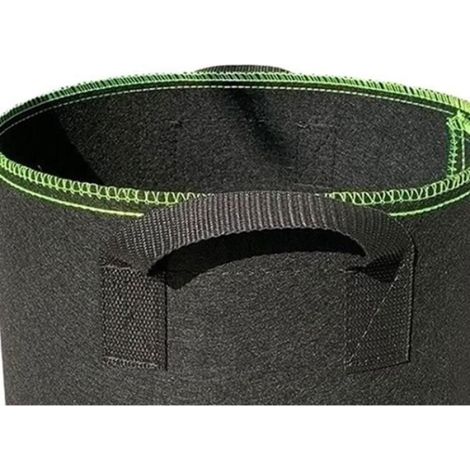 Sac De Culture - Tissu Non Tissé - Drainage Optimal - Pour Plantes En Pot - 26,5 L (1/4)