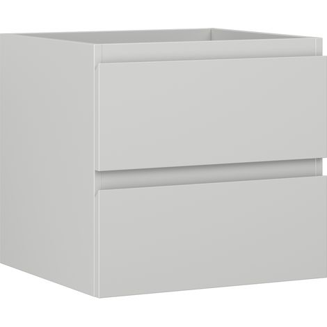 Mexen Orio Badezimmer-Unterschrank 50 cm, 2 Schubladen, grau matt - 91A10-05047-2-BFF62 (1/5)