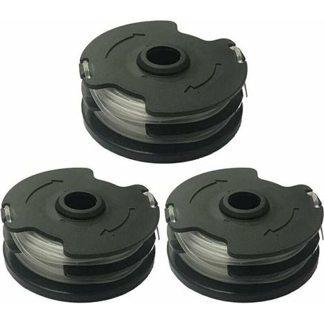 Bobine de fil pour parkside Bobines de rechange pour débroussailleuse sans fil Parkside PRTA 20-Li C3 IAN351753, Bobine de fil Coupe Bordure pour Parkside PRTA 20-Li C3 (3pcs) (1/4)