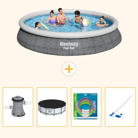 Bestway Bestway Fast Set Ronde - 457x84 cm - 5-pièces S269 (1/5)