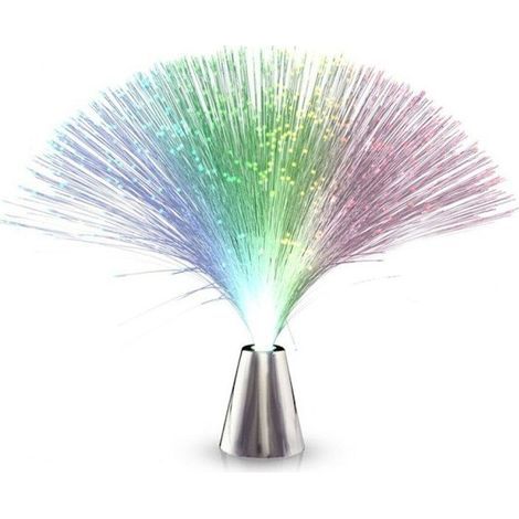 Lampe à fibre optique / lampe à fibre - changement de couleur - 21 cm multi-crash (1/5)