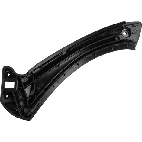 Maniglia della portiera, rivestimento della maniglia del pannello interno della portiera lato destro per serie 3 2004-2012 E90 E91 (nero)