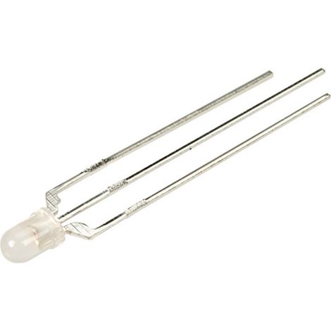 Kingbright LED mehrfarbig Rot, Grün Rund 3 mm 50 mcd 60 ° 30 mA, 25 mA 2 V, 2.2 V