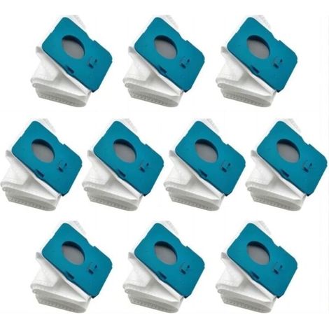 Vacuum cleaner bag, cleaning station, vacuum cleaner bag accessories, vacuum cleaner filter bags, spare parts, cordless stick vacuum cleaner (10 pieces).-AquaForge (1/5)