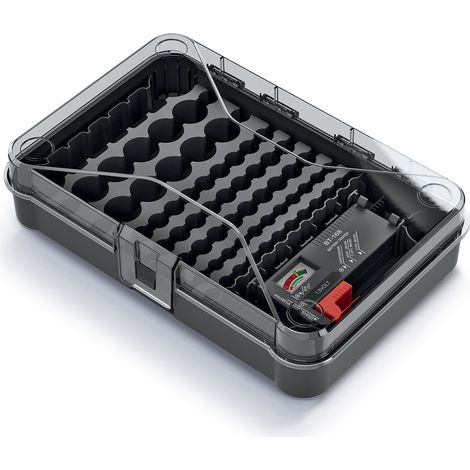Kistenberg Batterie Box Organiser KBBT mit Battery Tester (1/5)
