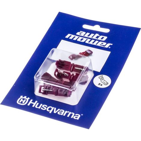 Husqvarna – Kit connecteur de câble pour tondeuse robot – Compatible Automower 105/305/310/315X/420/430X/440/450X/520/550 – Lot de 5 raccords