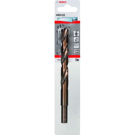 BROCA BOSCH PARA METAL HSS-Co 12.0 101mm 1ud.