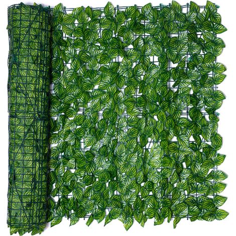 Vallas para patios, vallas artificiales para jardines, herramientas decorativas para jardín, vallas para balcones (1/4)