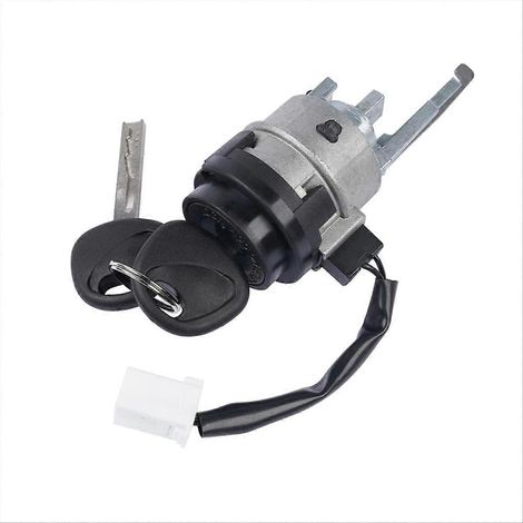 Cylindre de serrure de contact et 2 clés pour Hyundai Accent 2012-2017 (1/5)