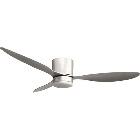 Ventilador DC NASIM plata D.132cm 3 aspas, con LED 16W 1600lm 4000K (1/3)