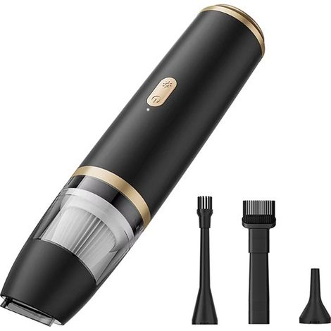 1 set of colors: see photo. Material: plastic. Car vacuum cleaner, cordless charging, high power, for use in the car and at home. (1/5)