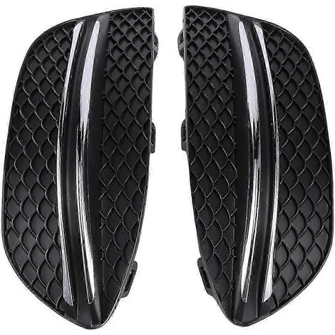 Grille de pare-chocs avant, cache antibrouillard et garnitures chromées pour Mercedes-Benz Classe C W205 C180 C200 C250 205 (1/5)