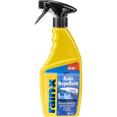 Rain-X Rain Repellen 500ml - Tergicristallo liquido invisibile - Respinge l'acqua (1/4)
