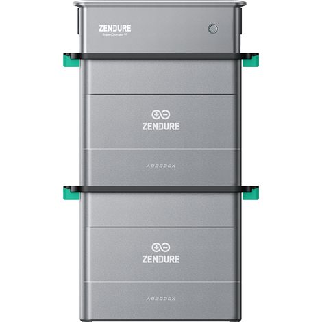 Zendure SolarFlow Ace 1500, Entrée AC 900W, Entrée Solaire 400W, Jusqu'à 1500W Sortie AC, UPS 20 Ms, AVCE 2xAB2000X Batteries