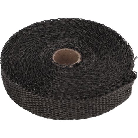 Ruban isolant thermique en fibre de verre pour tuyau d'échappement, protection voiture et moto, bande résistante à la chaleur (1/5)