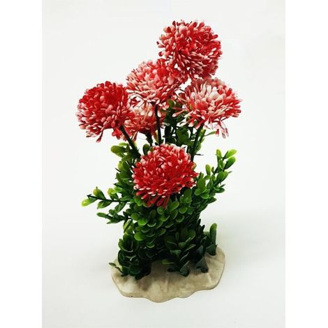 YMYNY Plantes artificielles colorées de 25 cm de haut pour décoration d'aquarium
