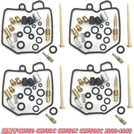 Vergaser-Reparatursatz passend für CB750, CB750C, CB750K und CB750SC (1980-1983).