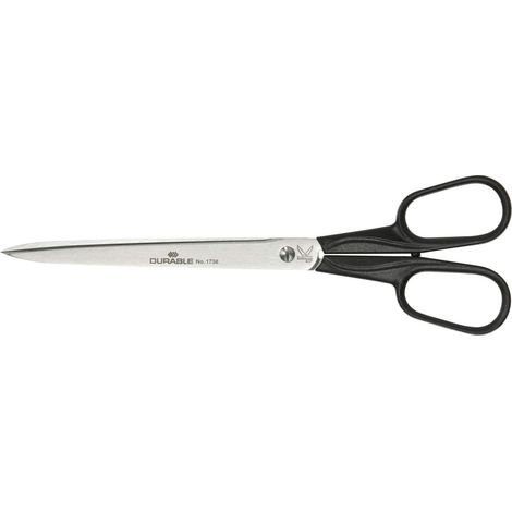 Durable 173801 - Forbici da ufficio Papercut, 20 cm, colore: Nero (1/2)