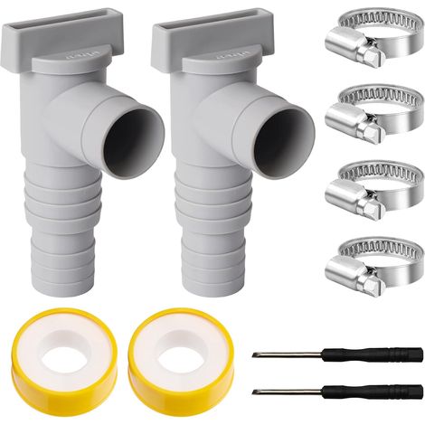 Robinet d'arrêt de piscine 32 mm (1/5)