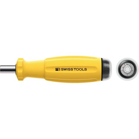PB Swiss Tools Drehmoment-Schraubendreher, mit Skala, D-6,3-Bitaufnahme, ESD, 500 cN·m