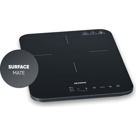 Severin KP 1032 Placa de Inducción Negra Potente (1/5)