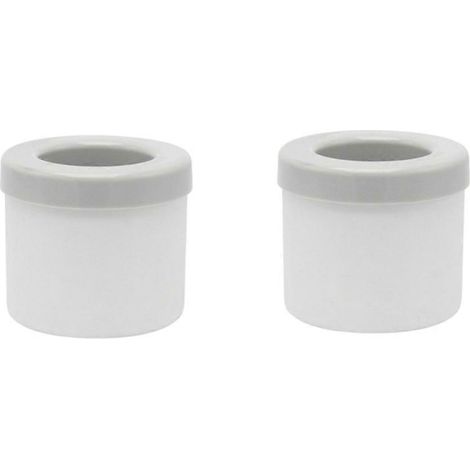 Petit moule à glaçons cylindrique en silicone grisfacile à démoulerpour congélateur. (1/5)