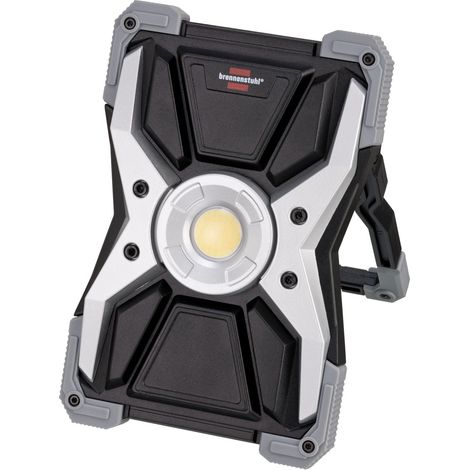 Brennenstuhl – Projecteur LED portable rechargeable 15W – 1500 Lumen – IP65 pour chantiers humides – Éclairage puissant et durable (1/10)