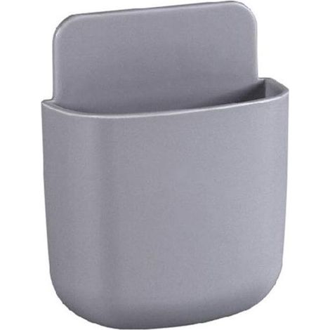 1 Boîte de Rangement Télécommande, Plastique ABS, Support Mural, Pour TV Climatiseur Clés, Maison (1/5)