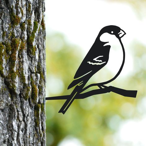 Pic à piquer pour arbre Bouvreuil : Décoration de jardin, décoration d'arbre, idée cadeau pour les ornithologues amateurs (1/5)