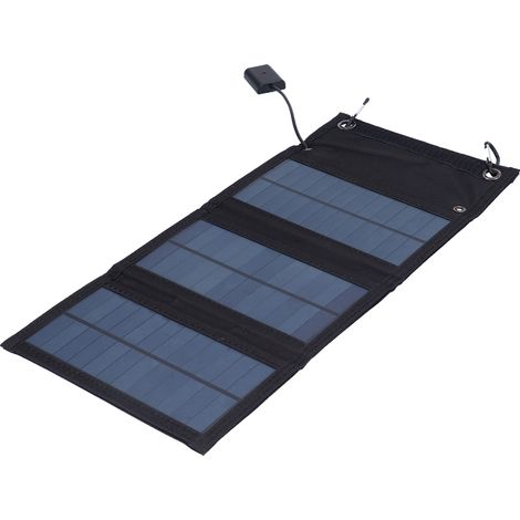 8W 5V USB-Solarpanel, faltbar, tragbar, monokristalline Solarzellen, Ladegerät für den Außenbereich (1/5)