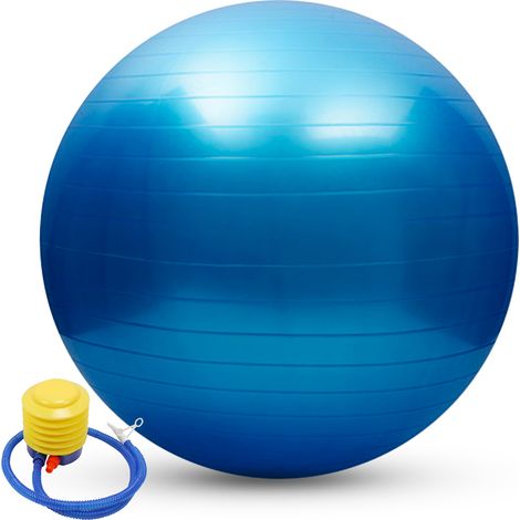 Balle de Yoga Anti-éclatement 55cm/65cm/75cm, équilibre de stabilité, Barre Pilates, exercice de Fitness physique avec pompe à Air (1/5)