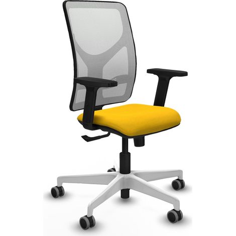 Sedia da ufficio piqueras y crespo Motilla bianco ergonomica comoda (1/2)